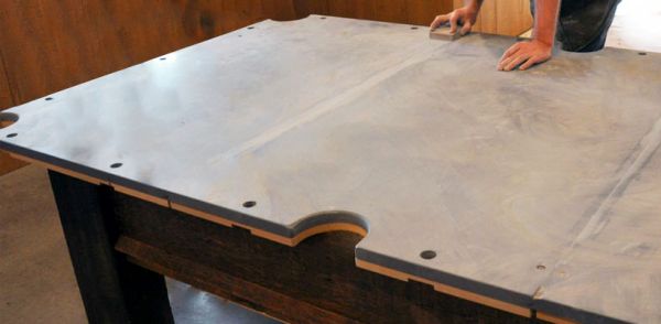 Slate pool clearance table